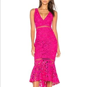 Stunning LIKE NEW Pink Nicholas Dress Size 4